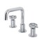 Kingston Brass Widespread Bathroom Faucet with Push PopUp, Polished Chrome KS1411RKX - alternate 1